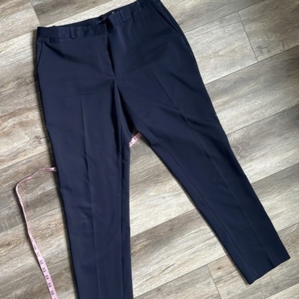 Tommy Hilfiger Navy Straight Leg Dress Pants